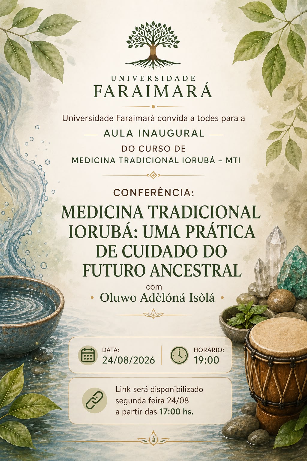 Curso de Medicina Tradicional Iorubá (MTI) – Módulo 1 2026